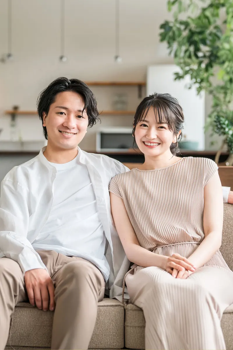自然光が差し込む明るい室内